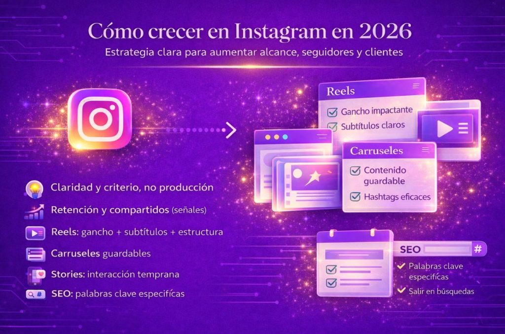 cómo crecer en instagram