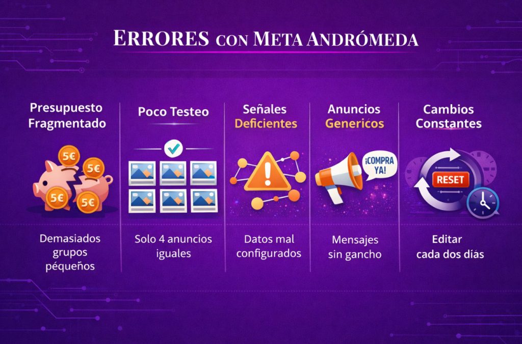 erorres meta andrómeda